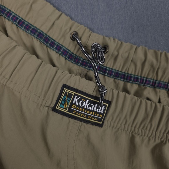 Kokatat Paddle Wear Convertible Pants Mens XL Khaki Nylon Kayaking Paddling - Picture 10 of 13
